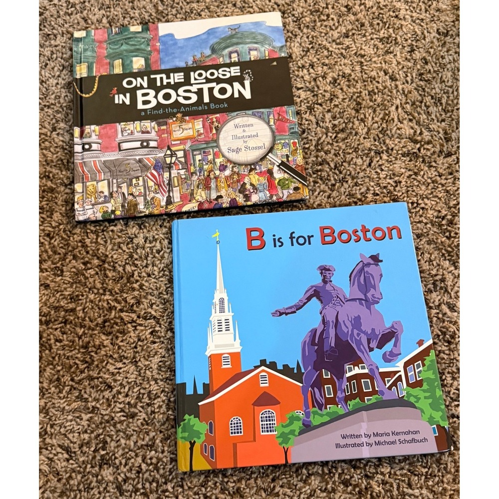 Common Worth Editions Two Boston Themed Children's Books